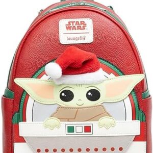Loungefly Star Wars Santa Grogu Mini-Backpack - Entertainment Earth Exclusive