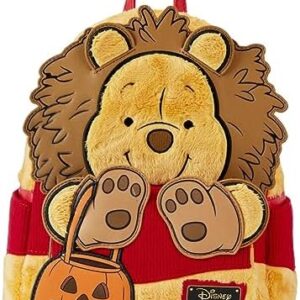Loungefly Winnie the Pooh Halloween Costume Plush Cosplay Mini Backpack