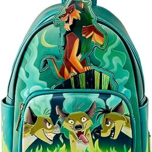 Loungefly Villains: Lion King - Scar Glow in The Dark Mini-Backpack, Amazon Exclusive