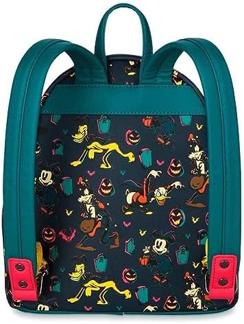 Loungefly Disney Parks Mickey Mouse Halloween Glow-in-the-Dark Mini Backpack - Image 3