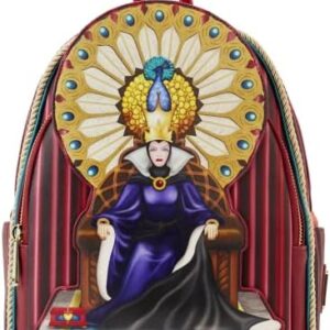 Loungefly Disney Snow White Evil Queen Throne Double Strap Shoulder Bag