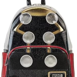 Loungefly Marvel Shine Thor Cosplay Mini Backpack Womens Double Strap Shoulder Bag Purse