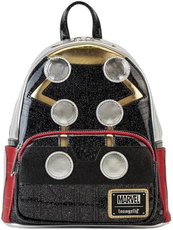 Loungefly Marvel Shine Thor Cosplay Mini Backpack Womens Double Strap Shoulder Bag Purse