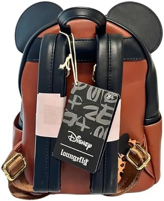 Loungefly Exclusive Disney Minnie Mouse Leopard Print Mini Backpack Shoulder Bag - Image 2