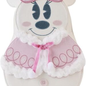 Loungefly Disney Minnie Mouse Pastel Snowman Mini Backpack