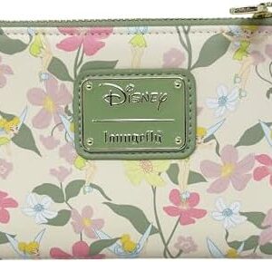 Loungefly Disney Peter Pan Tinkerbell Floral Zip Around Wallet