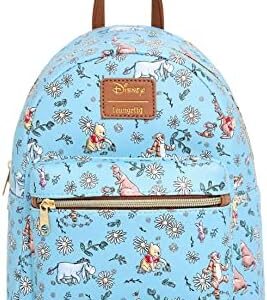 Loungefly Disney Winnie The Pooh Sketch Daisies Mini Backpack