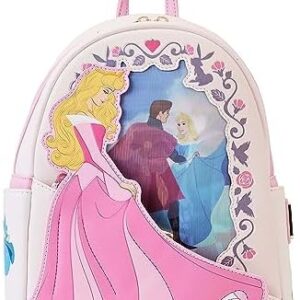 Loungefly Sleeping Beauty Princess Lenticular Double Strap Shoulder Bag