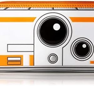 Loungefly x Star Wars BB-8 Patent Face Wallet, Large