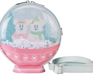 Loungefly Disney Mickey & Friends Winter Snow Globe Crossbody Bag