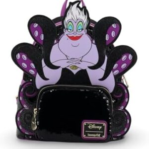 Loungefly Disney Villains Sequin Ursula Cosplay Mini Backpack Exclusive