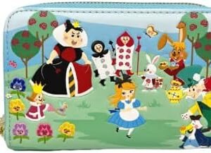 Loungefly Exclusive Disney Alice in Wonderland Chibi Wallet