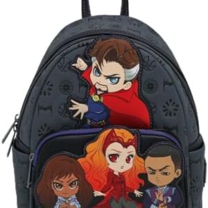 Loungefly Marvel Doctor Strange in the Multiverse of Madness Chibi Characters Mini Backpack - BoxLunch Exclusive