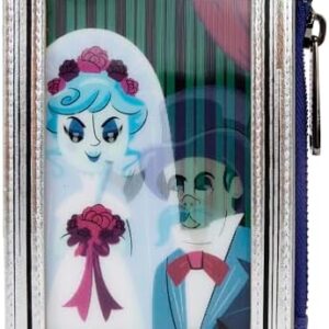 LOUNGEFLY DISNEY HAUNTED MANSION BLACK WIDOW BRIDE LENTICULAR CARDHOLDER