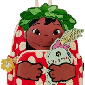 Loungefly Disney: Lilo and Stitch - Lilo Cosplay Mini-Backpack with Coin Purse, Amazon Exclusive
