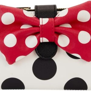 Loungefly Disney Minnie Mouse Rocks the Dots Classic Flap Wallet