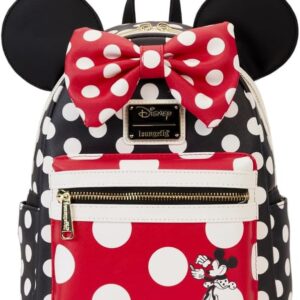 Loungefly Disney Minnie Mouse Rocks the Dots Double Strap Shoulder Bag