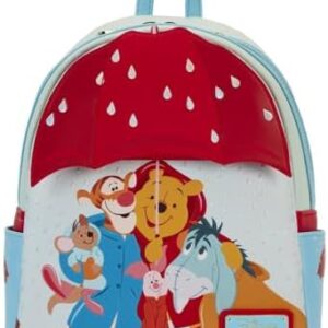 Loungefly Disney Winnie the Pooh and Friends Rainy Day Mini Backpack
