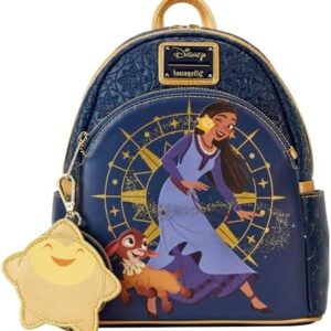 Loungefly Disney Wish Velvet Mini-Backpack, Amazon Exclusive