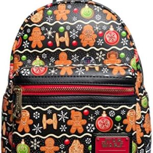 Loungefly GT Exclusive Star Wars Gingerbread AOP Mini Backpack