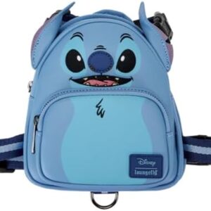 Loungefly Pets Disney Stitch Cosplay Mini Backpack Dog Harness (Small)