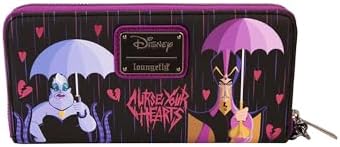 Loungefly Disney Villains Curse Your Hearts Wristlet Wallet - Image 3