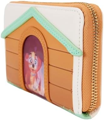 Loungefly Disney I Heart Disney Dogs Dog House Triple Lenticular Zip Around Wallet - Image 5