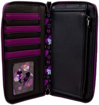 Loungefly Disney Villains Curse Your Hearts Wristlet Wallet - Image 5
