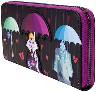 Loungefly Disney Villains Curse Your Hearts Wristlet Wallet - Image 4
