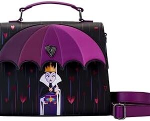 Loungefly Disney Villains Curse Your Hearts Crossbody Bag | Disney Villains Bags