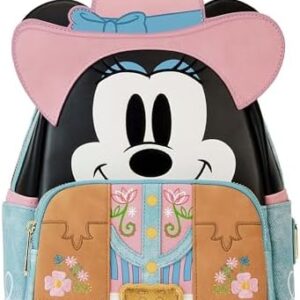 Loungefly Disney Western Minnie Cosplay Double Strap Shoulder Bag
