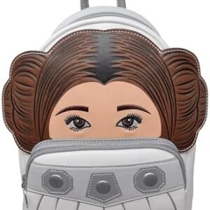 Loungefly Princess Leia Star Wars Cosplay Womens Double Strap Shoulder Bag Purse