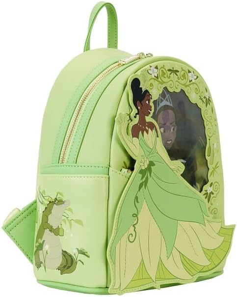 Loungefly Disney Princess and the Frog Lenticular Mini Backpack - Image 4