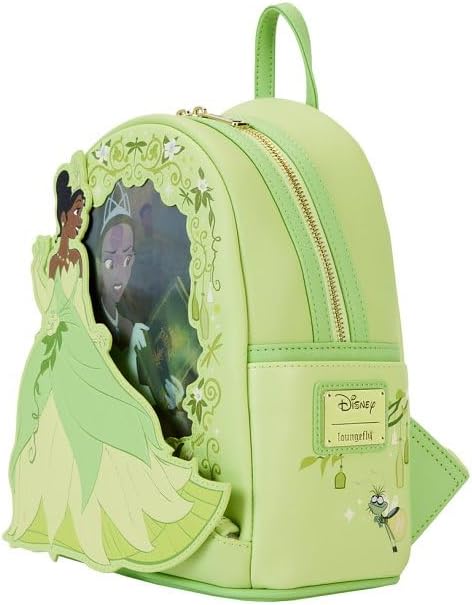 Loungefly Disney Princess and the Frog Lenticular Mini Backpack - Image 3