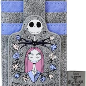 LOUNGEFLY DISNEY NBC JACK AND SALLY ETERNALLY YOURS CARDHOLDER