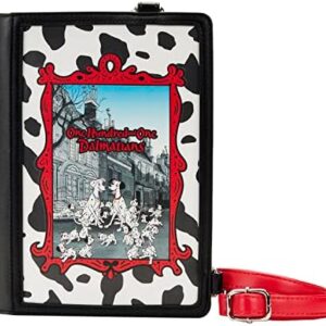Loungefly DISNEY CLASSIC BOOKS 101 DALMATIANS CONVERTIBLE CROSSBODY BAG