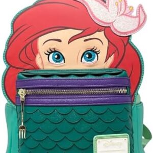 Loungefly Disney The Little Mermaid Ariel Cosplay Womens Double Strap Shoulder Bag Purse