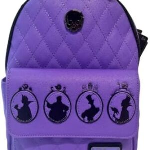 Loungefly Exclusive Disney Villains Silhouette Mini Backpack