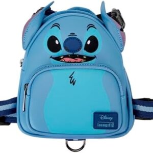 Loungefly Pets Disney Stitch Cosplay Mini Backpack Dog Harness (Medium)