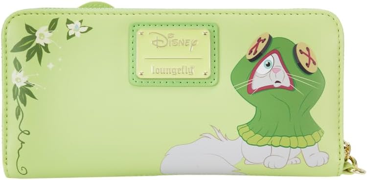 Loungefly Disney Princess and the Frog Lenticular Zip Around Wristlet Wallet - Image 4