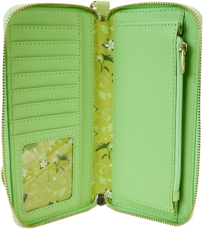 Loungefly Disney Princess and the Frog Lenticular Zip Around Wristlet Wallet - Image 5