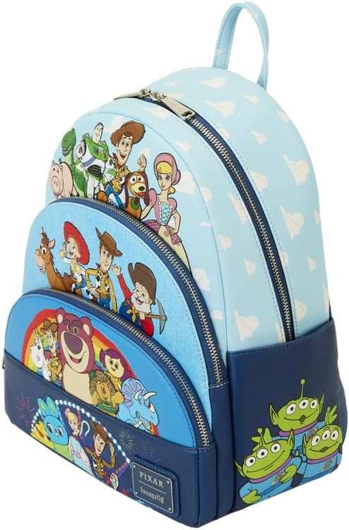 Loungefly Pixar Toy Story Movie Collab Triple Pocket Mini Backpack - Image 3
