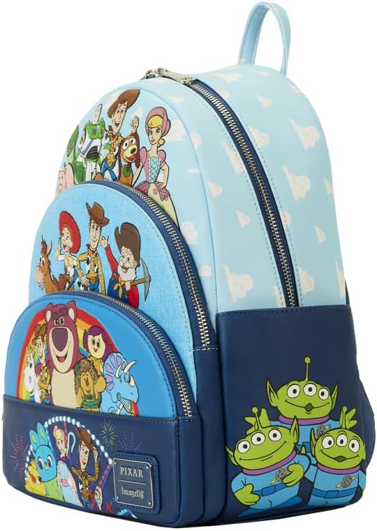 Loungefly Pixar Toy Story Movie Collab Triple Pocket Mini Backpack - Image 2