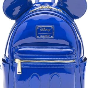 Loungefly Disney Mickey Mini Backpack, Blue Oil Slick'
