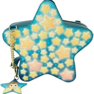 Loungefly Disney Pixar Shorts La Luna Star Shaped Figural Light Up Crossbody Bag