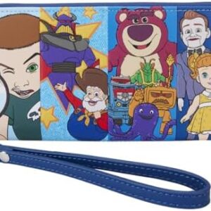 Loungefly Pixar Toy Story Movie Collab Baddies Zip Around Wristlet Wallet