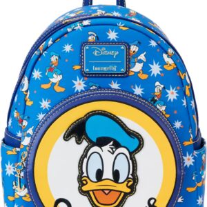 Loungefly Disney Donald Duck 90th Anniversary Mini-Backpack, Amazon Exclusive