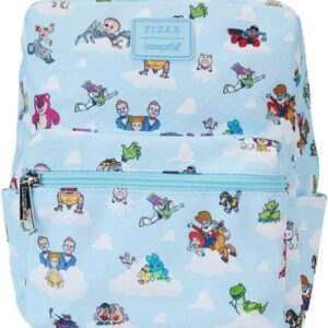 Loungefly Disney Pixar Toy Story Toys Nylon Mini Backpack LIGHT BLUE