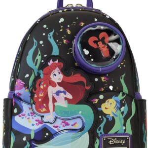Loungefly Disney The Little Mermaid 35th Anniversary Life is the Bubbles Mini Backpack
