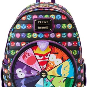 Loungefly Pixar Inside Out 2 Core Memories Spinning Wheel Mini Backpack